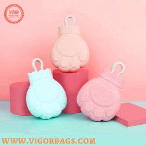 Cute Paw Shape Hot water stress relief warmer Bag